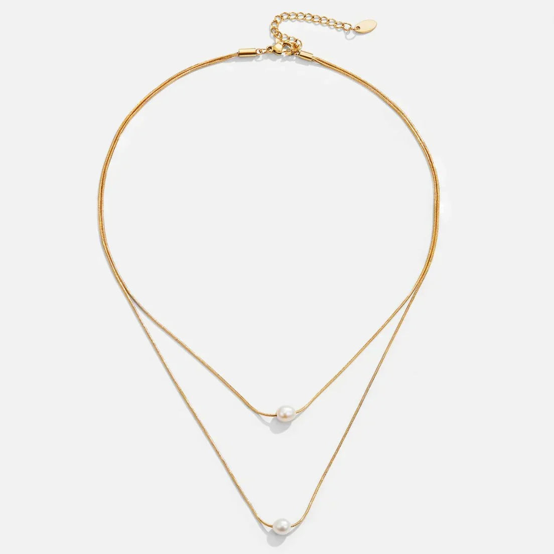 Sofistikerad Lagerpärlans Halsband