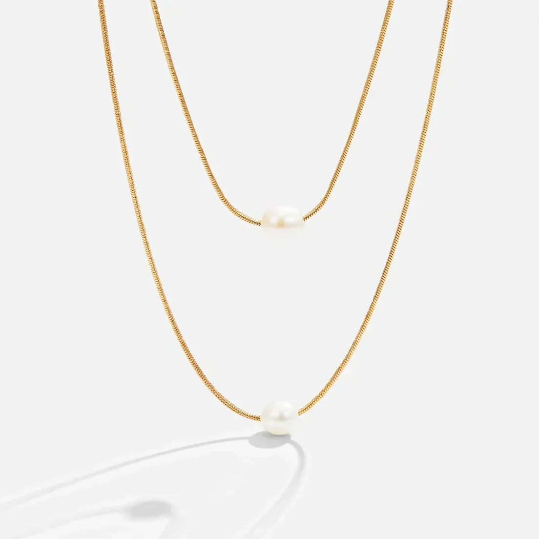Sofistikerad Lagerpärlans Halsband
