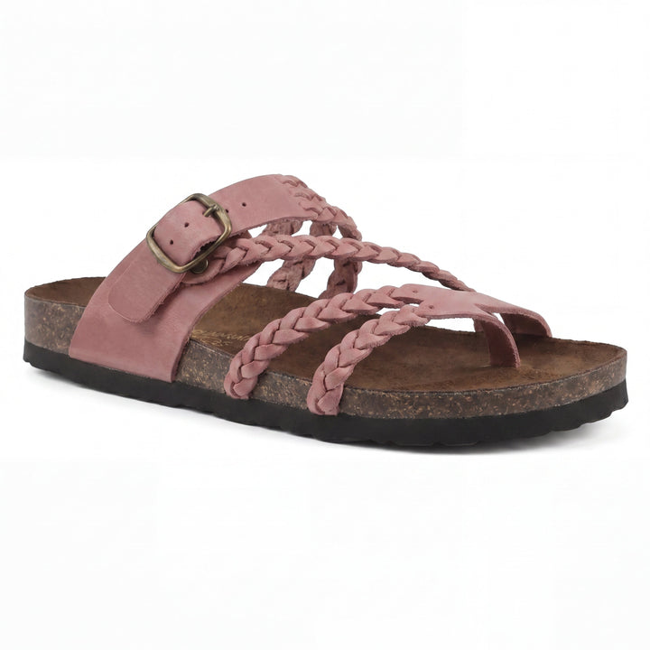 Danika | Eleganta flätade sandaler
