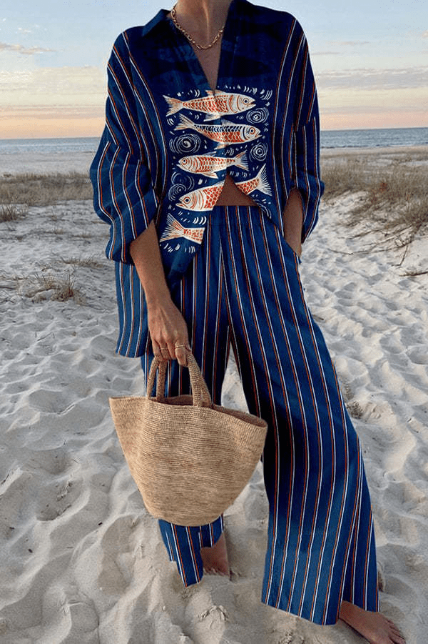 Jacqueline | Färgstarkt Strandset