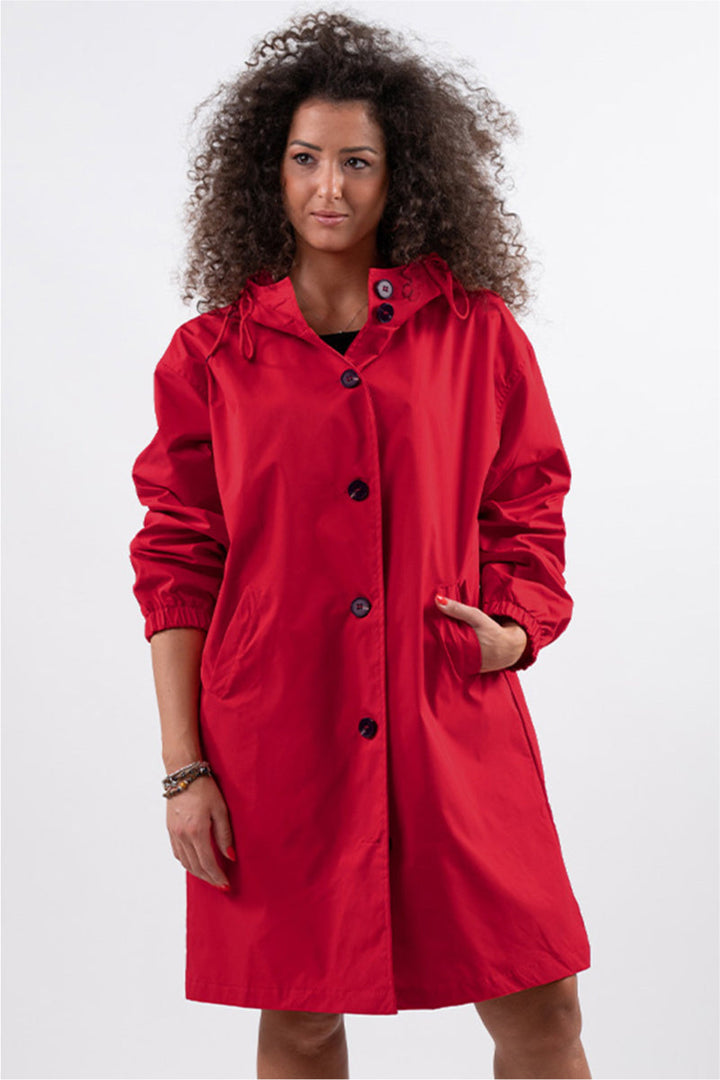 Barbara | Oversize Vattenavvisande Vindjacka