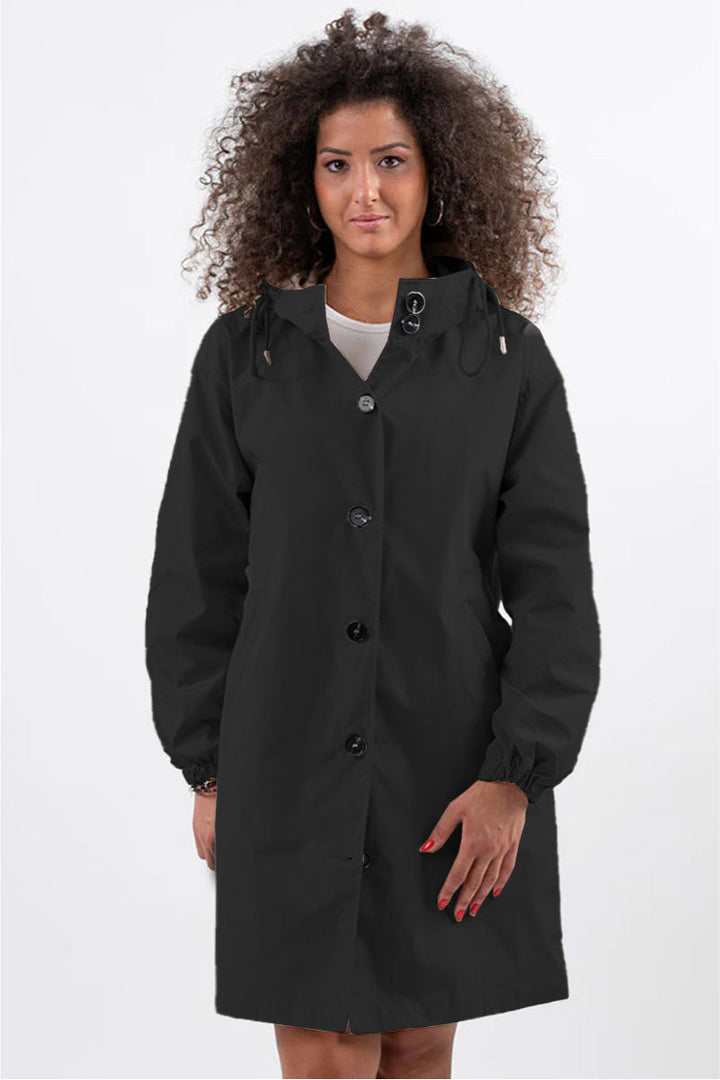 Barbara | Oversize Vattenavvisande Vindjacka
