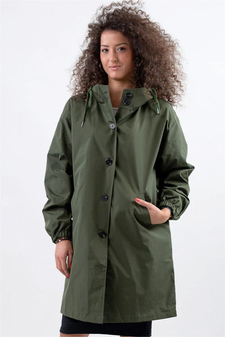 Barbara | Oversize Vattenavvisande Vindjacka