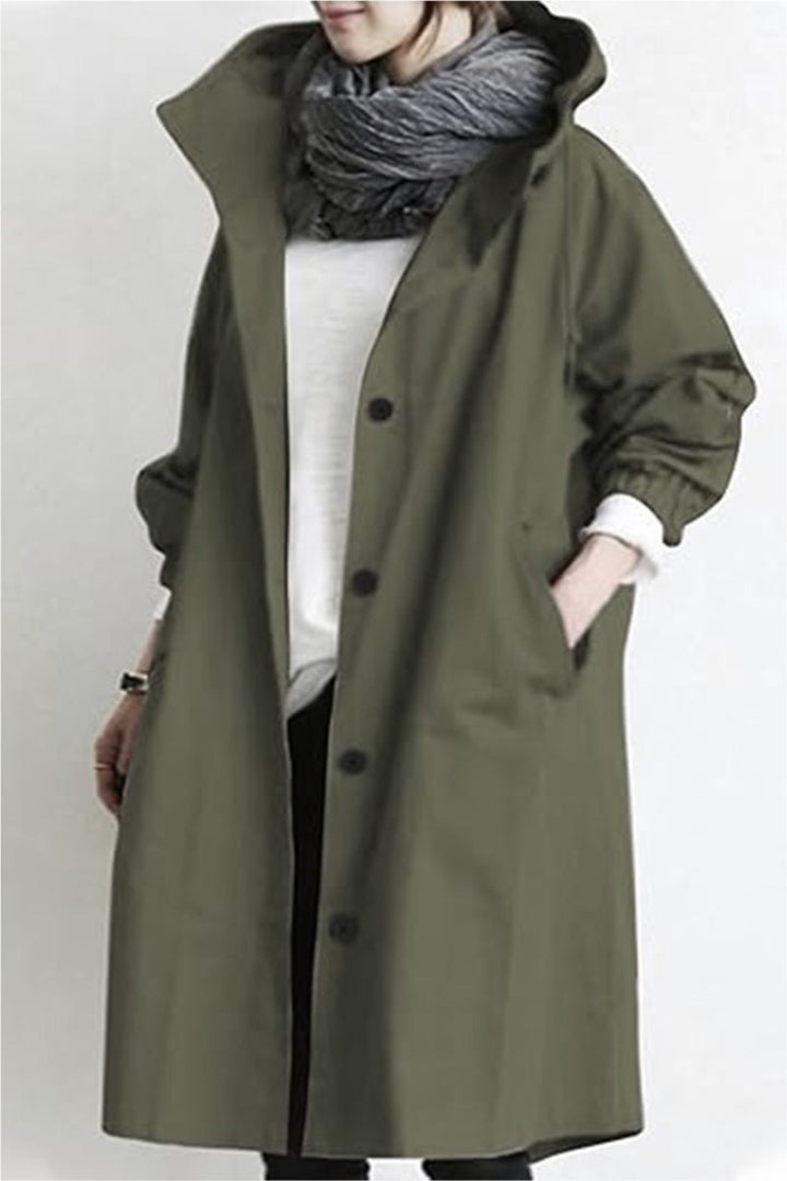 Barbara | Oversize Vattenavvisande Vindjacka